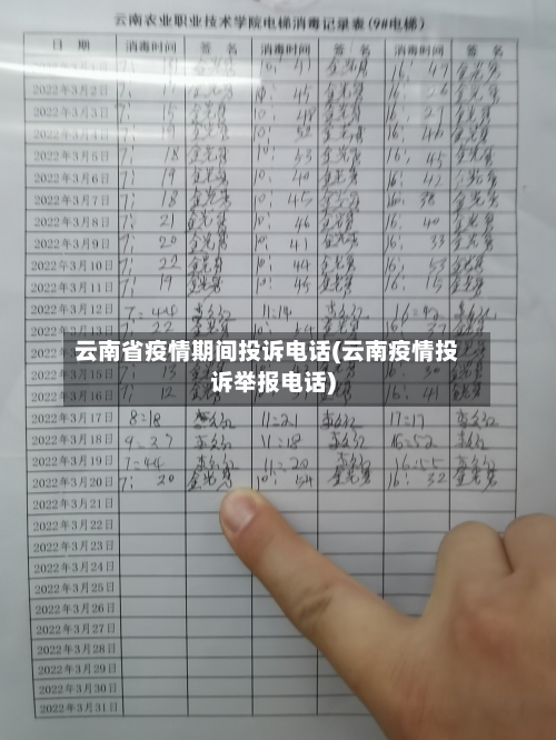云南省疫情期间投诉电话(云南疫情投诉举报电话)-第3张图片