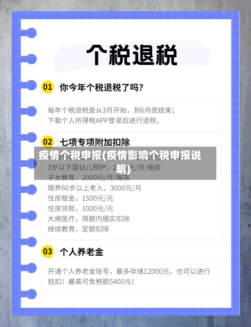 疫情个税申报(疫情影响个税申报说明)-第1张图片