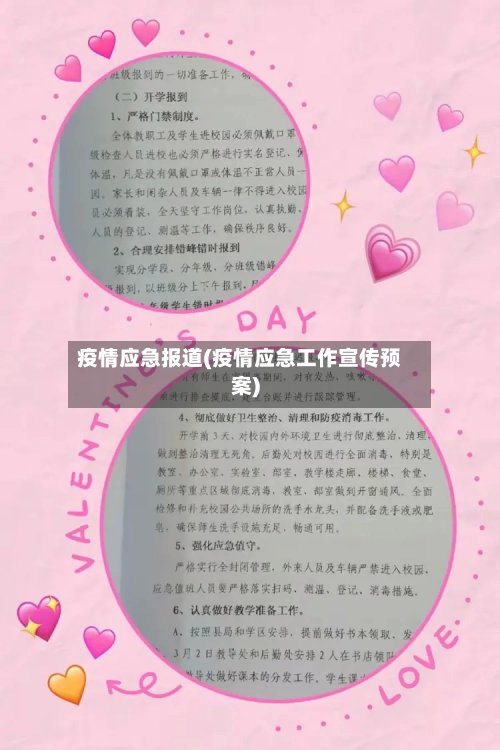 疫情应急报道(疫情应急工作宣传预案)-第3张图片