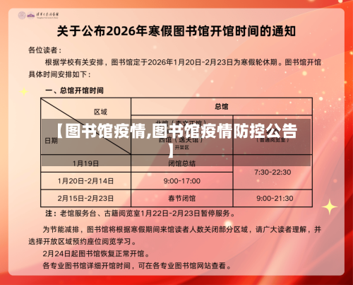【图书馆疫情,图书馆疫情防控公告】-第1张图片