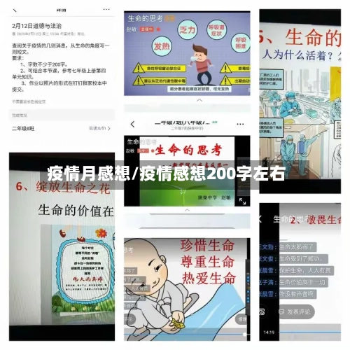 疫情月感想/疫情感想200字左右-第2张图片
