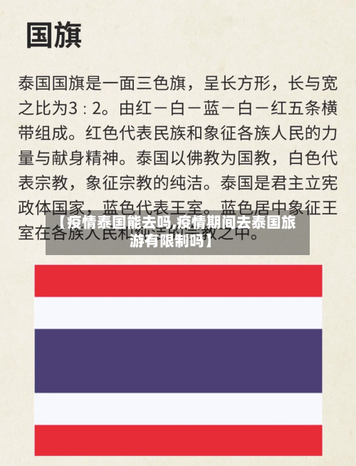 【疫情泰国能去吗,疫情期间去泰国旅游有限制吗】-第2张图片