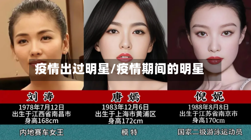 疫情出过明星/疫情期间的明星-第1张图片