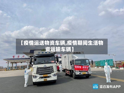 【疫情运送物资车辆,疫情期间生活物资运输车辆】-第1张图片