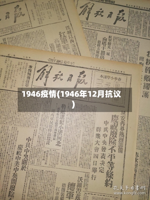 1946疫情(1946年12月抗议)-第3张图片