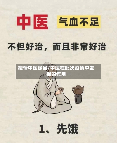 疫情中医尽显/中医在此次疫情中发挥的作用-第1张图片