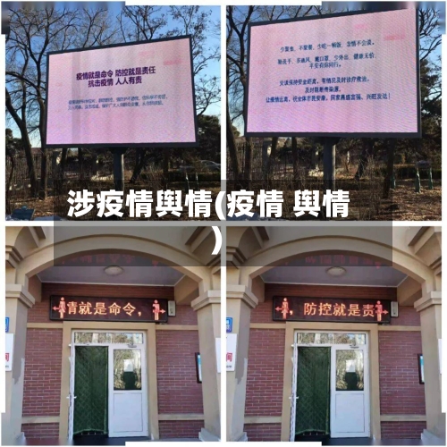 涉疫情舆情(疫情 舆情)-第2张图片