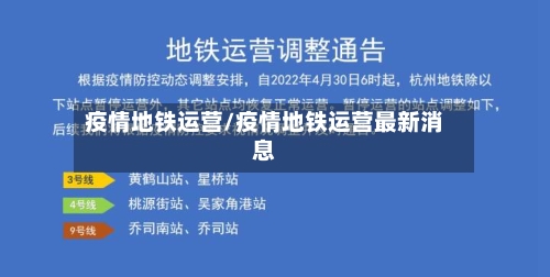 疫情地铁运营/疫情地铁运营最新消息-第2张图片