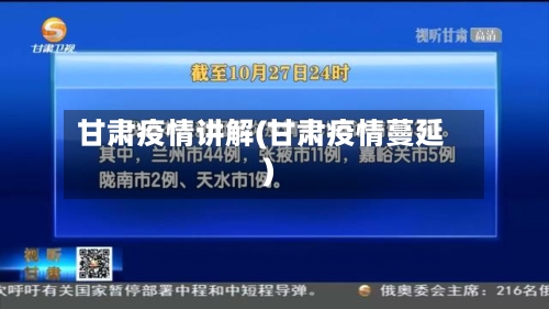 甘肃疫情讲解(甘肃疫情蔓延)-第1张图片