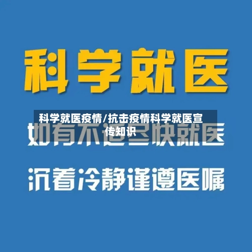 科学就医疫情/抗击疫情科学就医宣传知识-第2张图片
